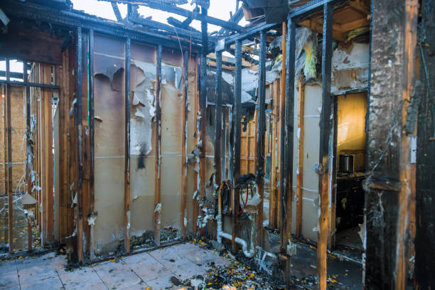 Professional Fire Damage Assessment technician working in Kimberton, PA